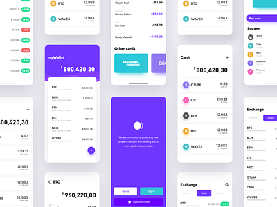 Finance App3 app ui ux