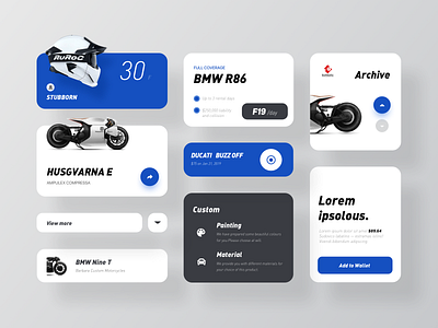 Barbara Motorcycles 3 app design ui ux