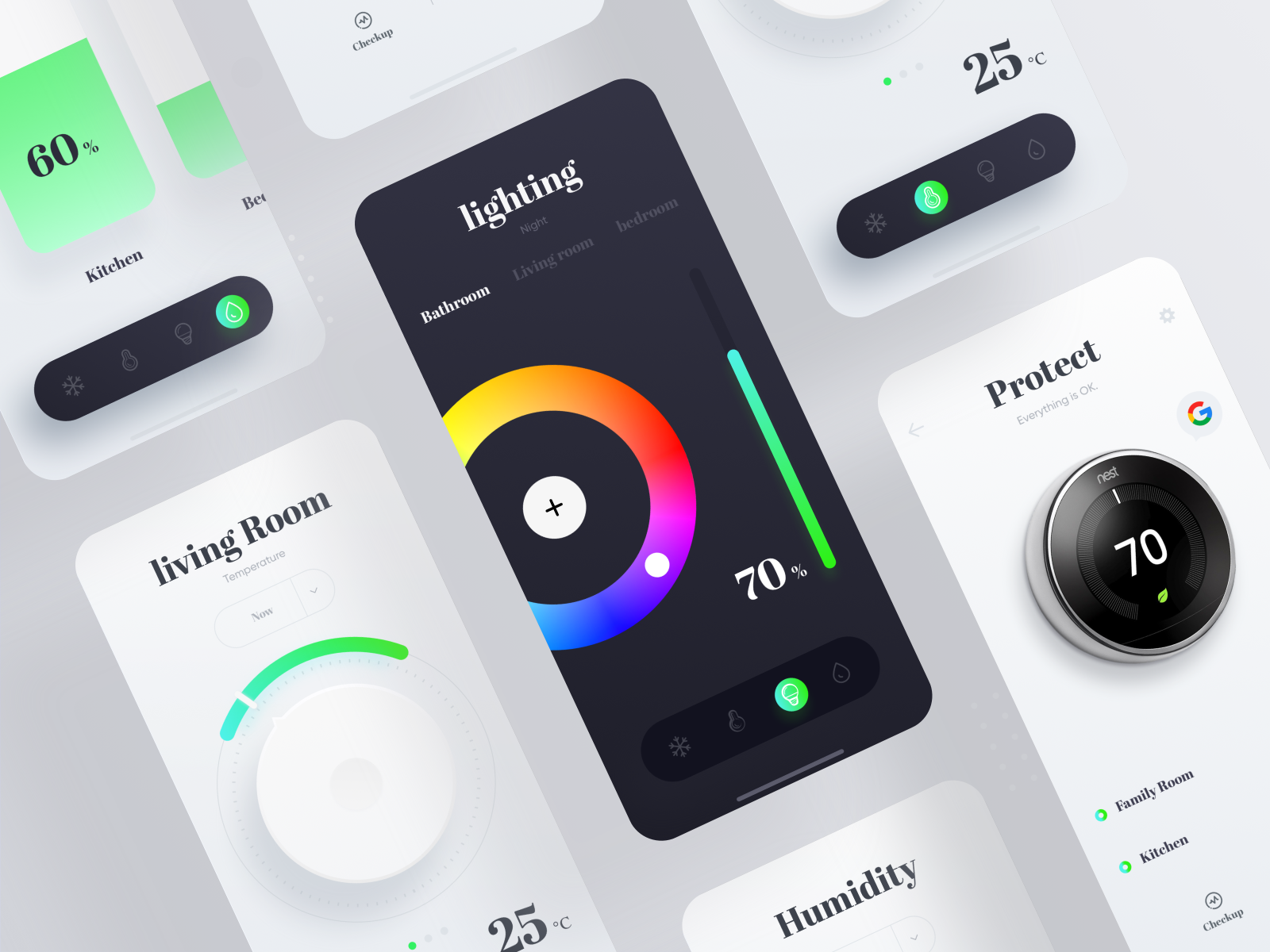 Google Smart Home System by ZhaoWei on Dribbble