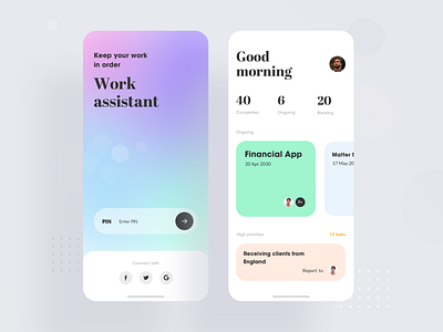 Work assistant APP 1