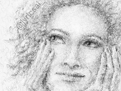 Thinking art drawing eyes head look painting portrait traditional art