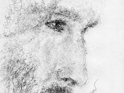 Deep look drawn eyes face graphite hand drawing look nose pencil portrait profile side view