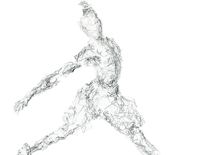 Ballet Dancer black and white character character design concept art dancing design illustration sketch