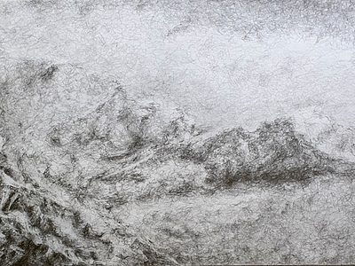 Mountains in the sky art black concept art creative drawing environment environmental hand drawn landscape mountains nature pencil
