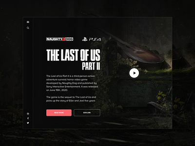 The Last of Us 2 - Hero UI