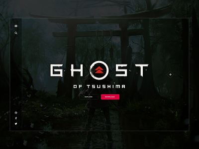 Ghost of Tsushima - Hero Splash