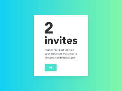 Two Dribbble Invites design draft dribbble invitation invite publish shots sketch