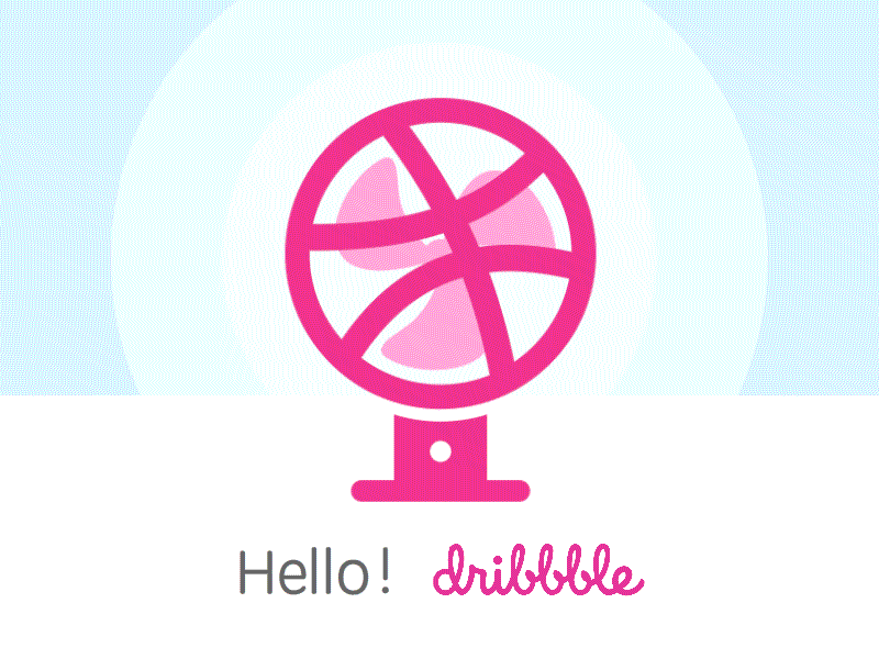 Hello！dribbble！