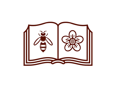 Page | Duke Landscape Architects 2 bee book bug flower icon logo sanzettica