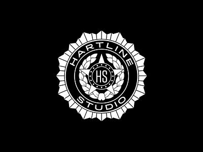 HS Badge badge idlewild laurel logo star tungsten wreath