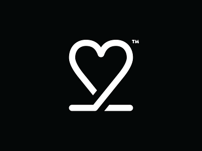 Hartline Studio Mark heart icon logo mark