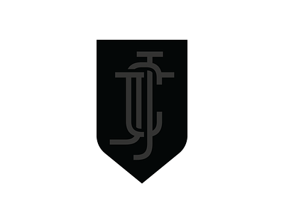 J J C Monogram brandmark idlewild logo monogram tungsten
