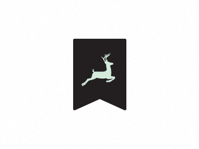 Deer Tag deer logo tag