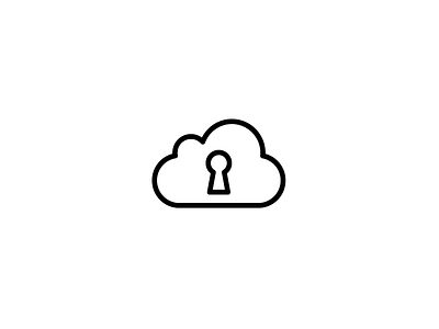 Cloud Security cloud grad school icon security