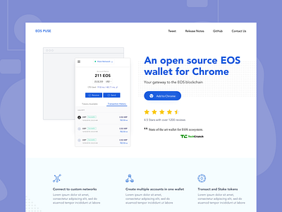 Landing Page - Open source browser extension