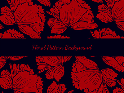 Floral Pattern Background background floral floral background flower pattern red vector vector background