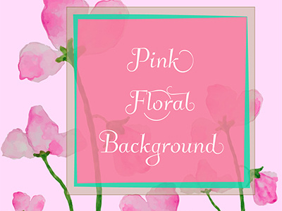 Floral Vector Background background floral floral vector pink vector vector background
