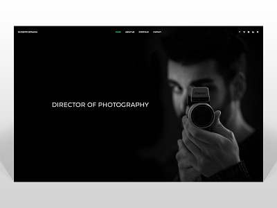 Landing Page Portfolio - Giuseppe Bonasia