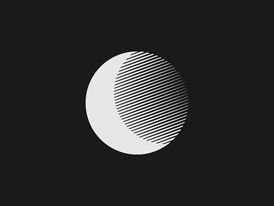 Moon Logo Concept brand flat graphic design icon illustrator logo logo inspiration marks minimal monochromatic moon