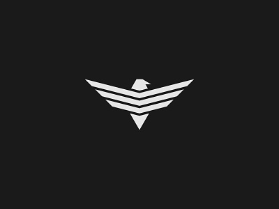 Eagle Logo adobe animal logo brand brand design branding eagle flat graphic design icon illustrator logo minimal