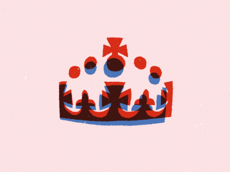 Rotating Crown after effects animation branding coronation crown design graphic design illustration king motion graphics prince princess queen rotating ui vector