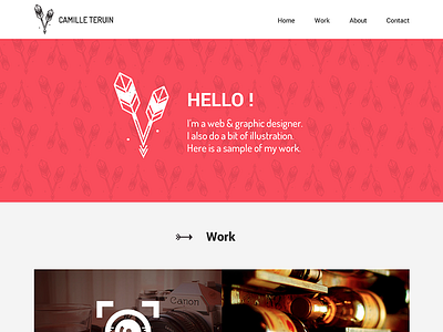 Portfolio arrows design portfolio webdesign website