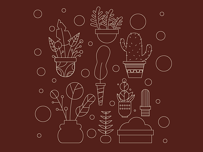 Plant doodles art design graphic graphic design illustration plant plants vector