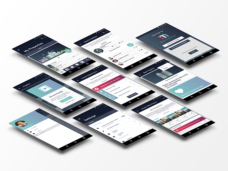 Movinio Android Design App by Pipe Salazar on Dribbble