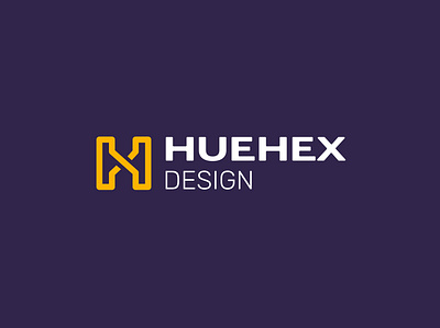 Huehex - Logo Design branding illustration logo minimal minimalist logo ui vector
