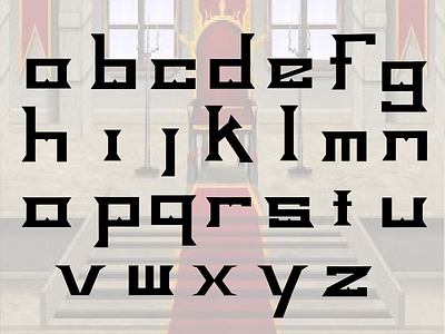 Lower Case King Typeface