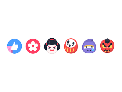 Facebook  Reactions - Japan Ver -