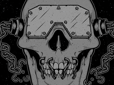 Vic Rattlehead megadeth metal shred skull vic rattlehead