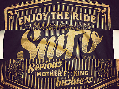 Enjoy the Ride - SMFB oslo smfb typetreatment typo