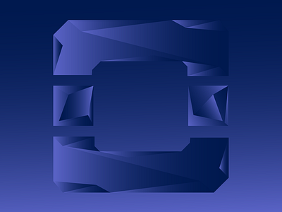 OpenStack Logo Illustration 3d art blue branding clean design flat gradient icon illustration logo vector