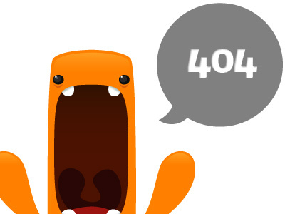 404monster 404 illustration monster