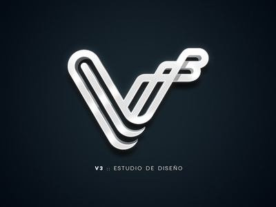 Logo V3 branding design logo