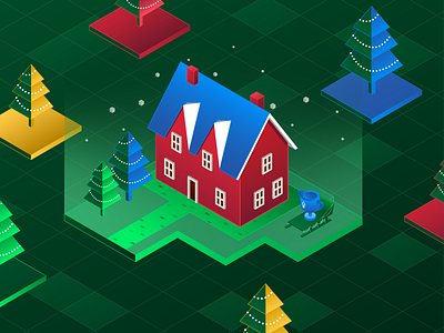 Microsoft Rewards Refresh - December 3d app branding christmas flat gradient graphic design holidays icon illustration isometric microsoft minimal ui vector xbox