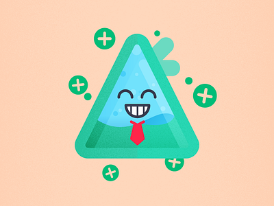 Positive Vibes Only character design illustration shapes