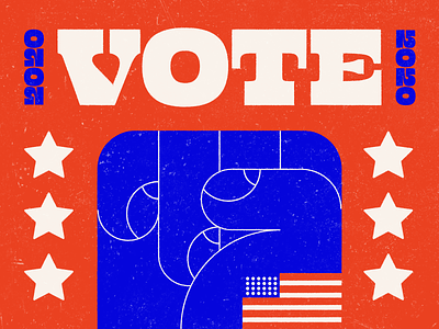 VOTE 2020 bidenharris design election illustration please save us president stylized usa vote vote blue voter