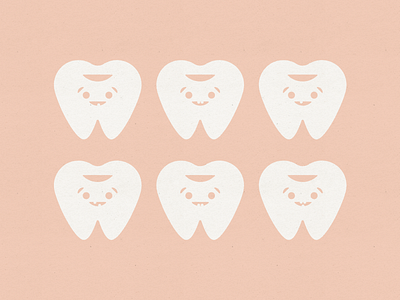 Inktober 08 – Teeth design illustration inktober inktober2020 stylized teeth teeth with teeth tooth vectober vectober2020