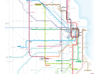 Chicago Transit Future Map