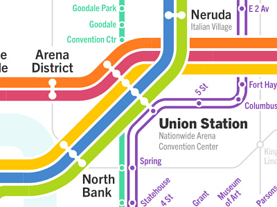 Columbus Transit Map map transit transit map