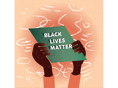 Black Lives Matter black history month black lives matter illustration minority representation
