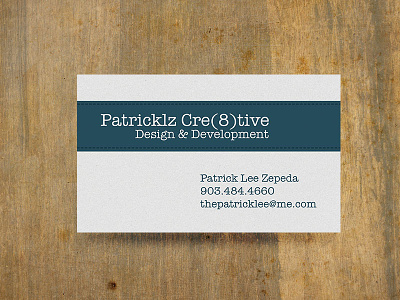 Business Cards business cards patrick lee zepeda