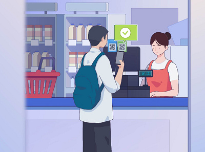 Mobile payment illustration