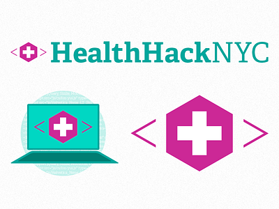 HealthHackNYC adelle branding hackathon marks