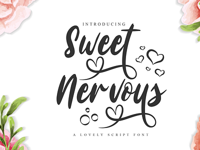 Sweet Nervous Script Font