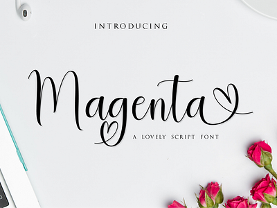 Magenta Script Font