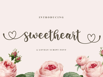 Sweetheart Script banner