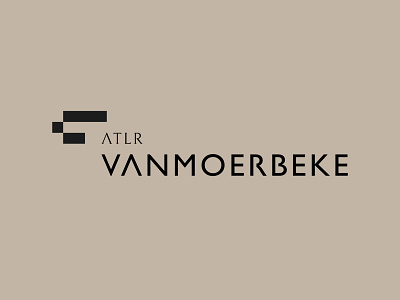 ATLR VANMOERBEKE branding design logo newwork typography
